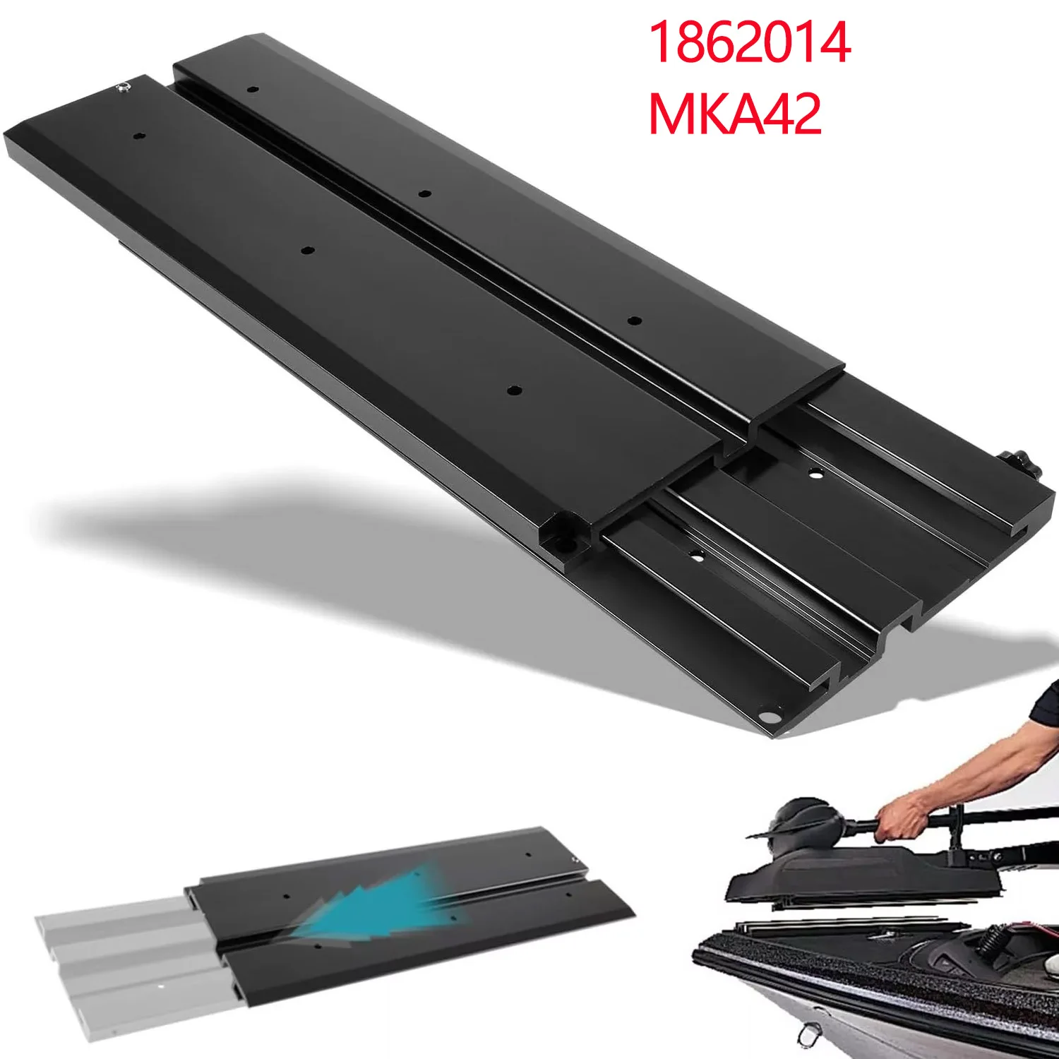 1862014 MKA42 Quick Release Bracket for Minn Kota Ultrex Fortrex Maxxum Edge