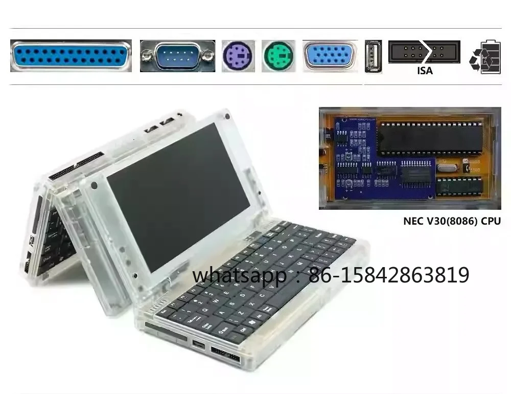 Pocket8086/8088CPU DOS Nostalgic Computer Windows3.0 System Retro Computer