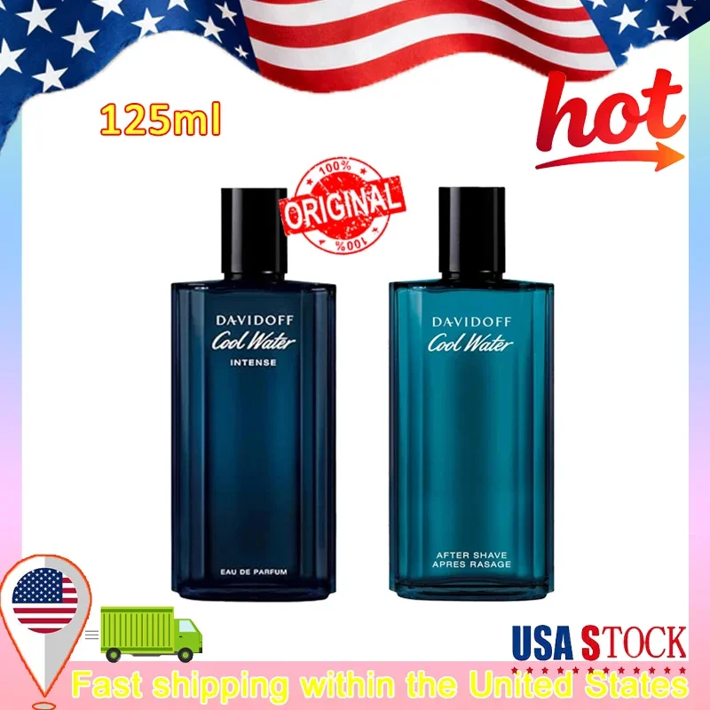 125 مللي ماء بارد أو دو تواليت كولونيا عطرية للرجال مع ملاحظات الكزبرة النعناع الخزامى العنبر عطر طويل الأمد #1