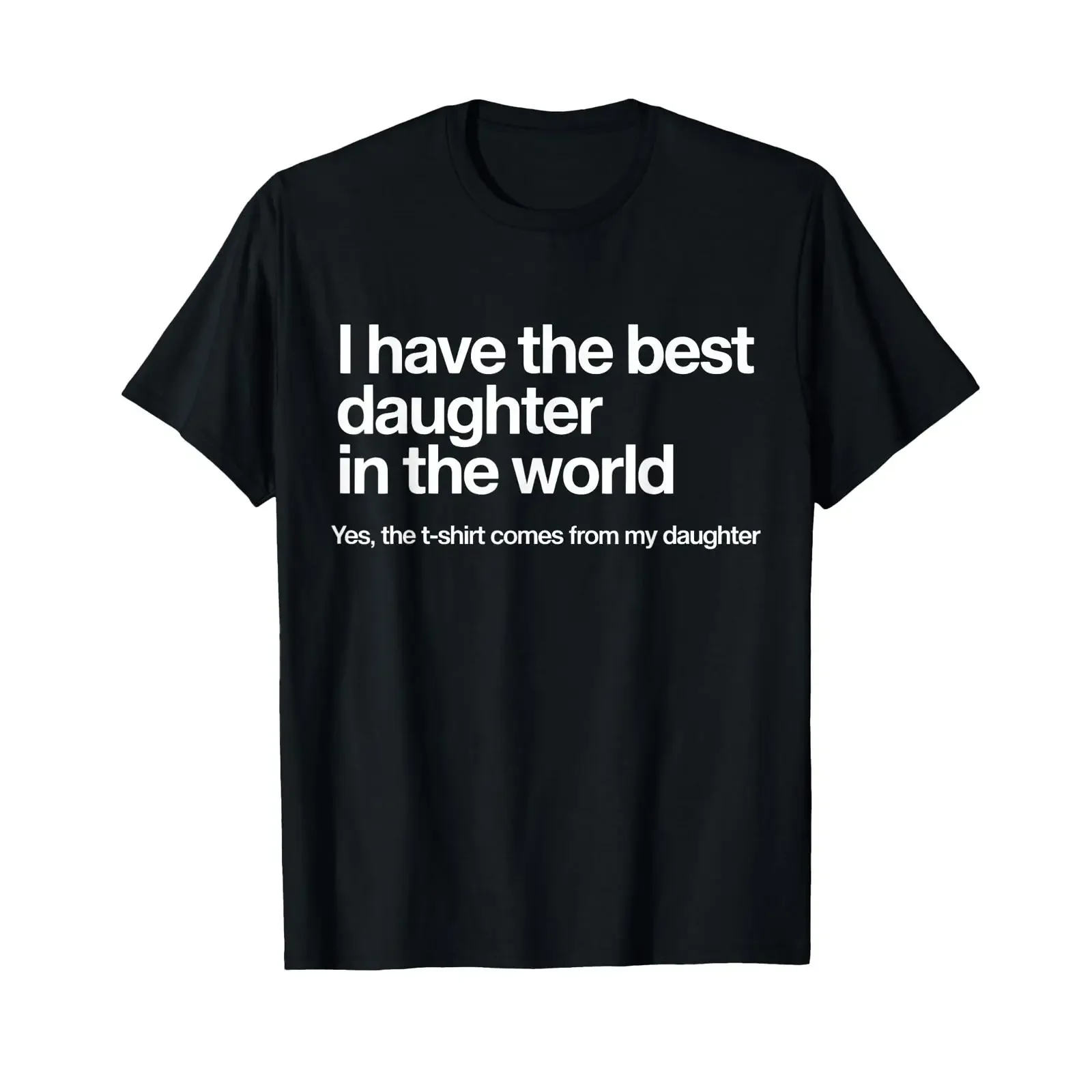 Funny T shirt with German text Ich Habe die Beste Tochter Welt vintage Washed Top For Everyday Wear Breathable Comfortable