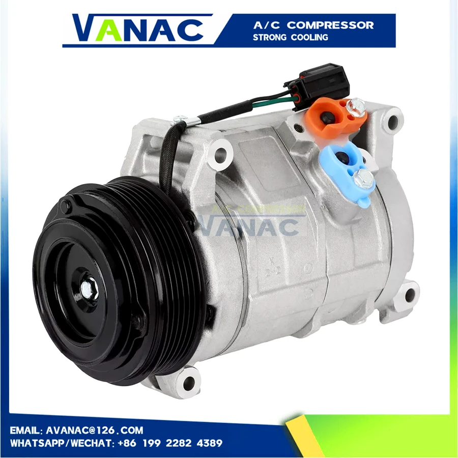 10S20C A/C Compressor For Cadillack SRX 4.6L 2004-2009 25718622 MC447180-4312 19130477 25718622 25900440 4471804317 447220-4765