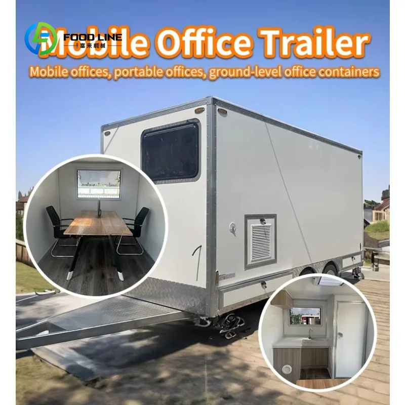 Customized Shipping Offices Portable Prefab Rooms Trailer For Prefabricated Cheap Office Container Office Trailer