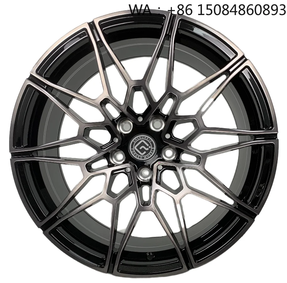 

High end private customization 16-19 Inch Bright Black Transparent Forged Wheels, 5x114.3 PCD Premium Alloy Rims for Passenger C