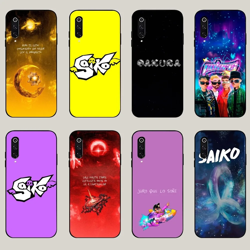 Sing S-Saiko S-SAKURA Phone Case For Xiaomi 11 Redmi Note 11 5G 8T 9A 9 10T Note8Pro Note9 12SUltra Black Case