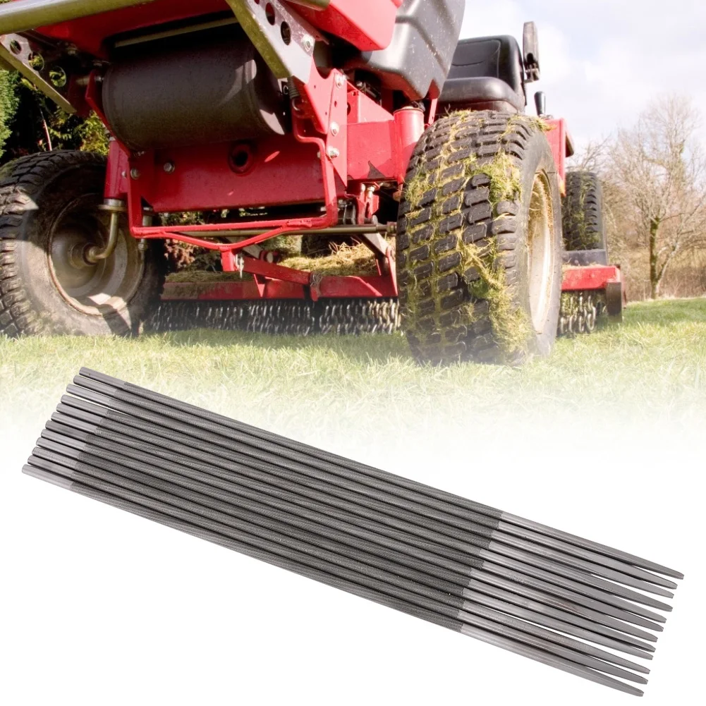 

ZK40 12 шт. круглые напильники для заточки бензопилы деревообрабатывающий напильник для цепной пилы 4 мм 5/32 дюйма