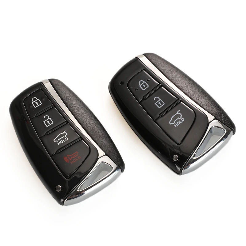 

Новый корпус смарт-ключа Jinyuqin с 3/4 кнопками для Hyundai Genesis 2013-2015, Santa Fe, Equus, Azera, IX45, пульт дистанционного управления для автомобиля