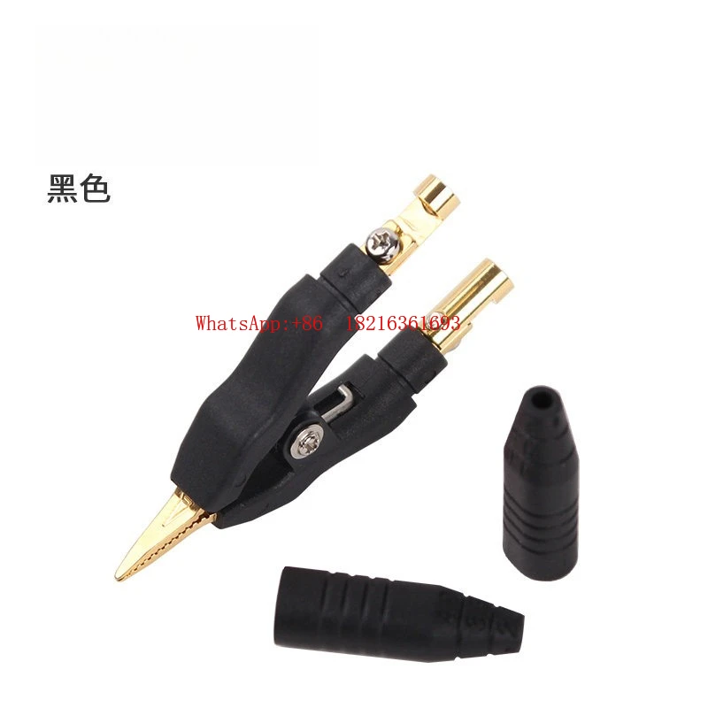 Store 2055   Kelvin 4-Wire Test Toothed Clip Resistor 4 End Measurement Alligator Clip 3108T