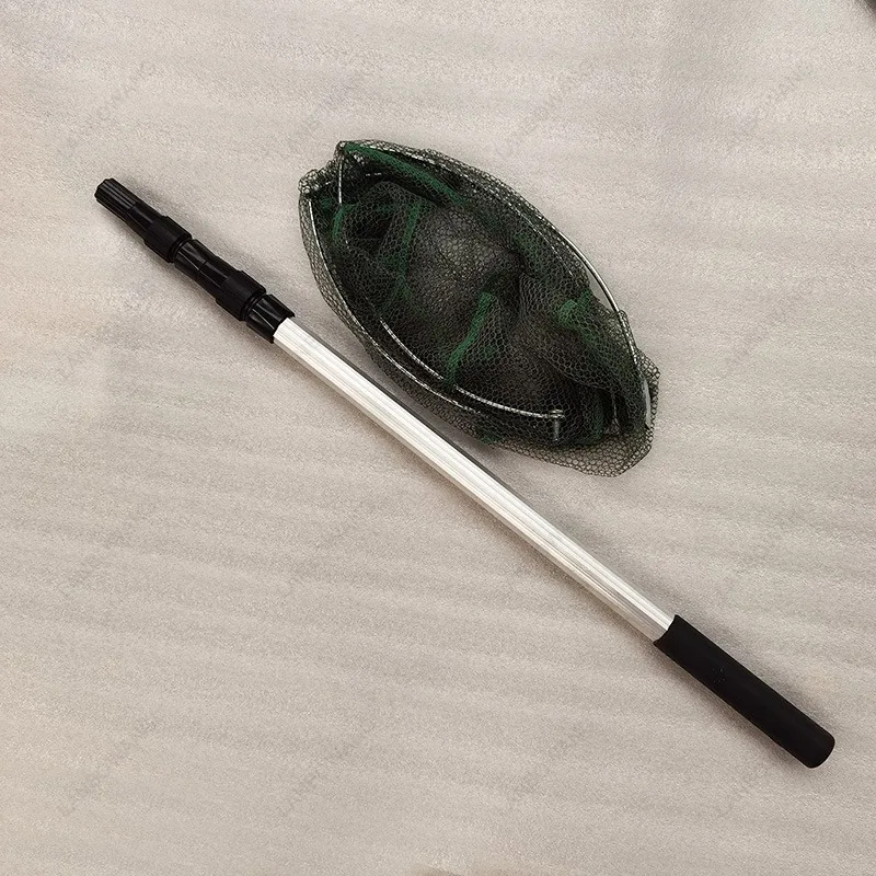 Suitable for Aluminum Alloy Copy Net Rod Solid Iron Net Head Set, Fishing Copy  Fishing Gear 1.2 Meters 2.5 Meters Copy