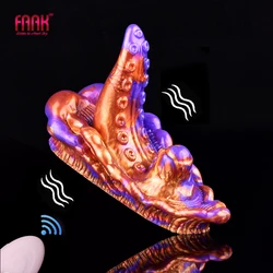 FAAK Wireless Control Vibrator Fantasy Grinders Silicone Sex Toys For Men Women Male Masturbate Massage Foreplay Products