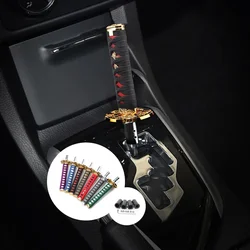 Car Gear Head JDM Katana Car Modification Accessories Interior Decor Apply To Manual Transmission Car Refit  Accesorios Tools