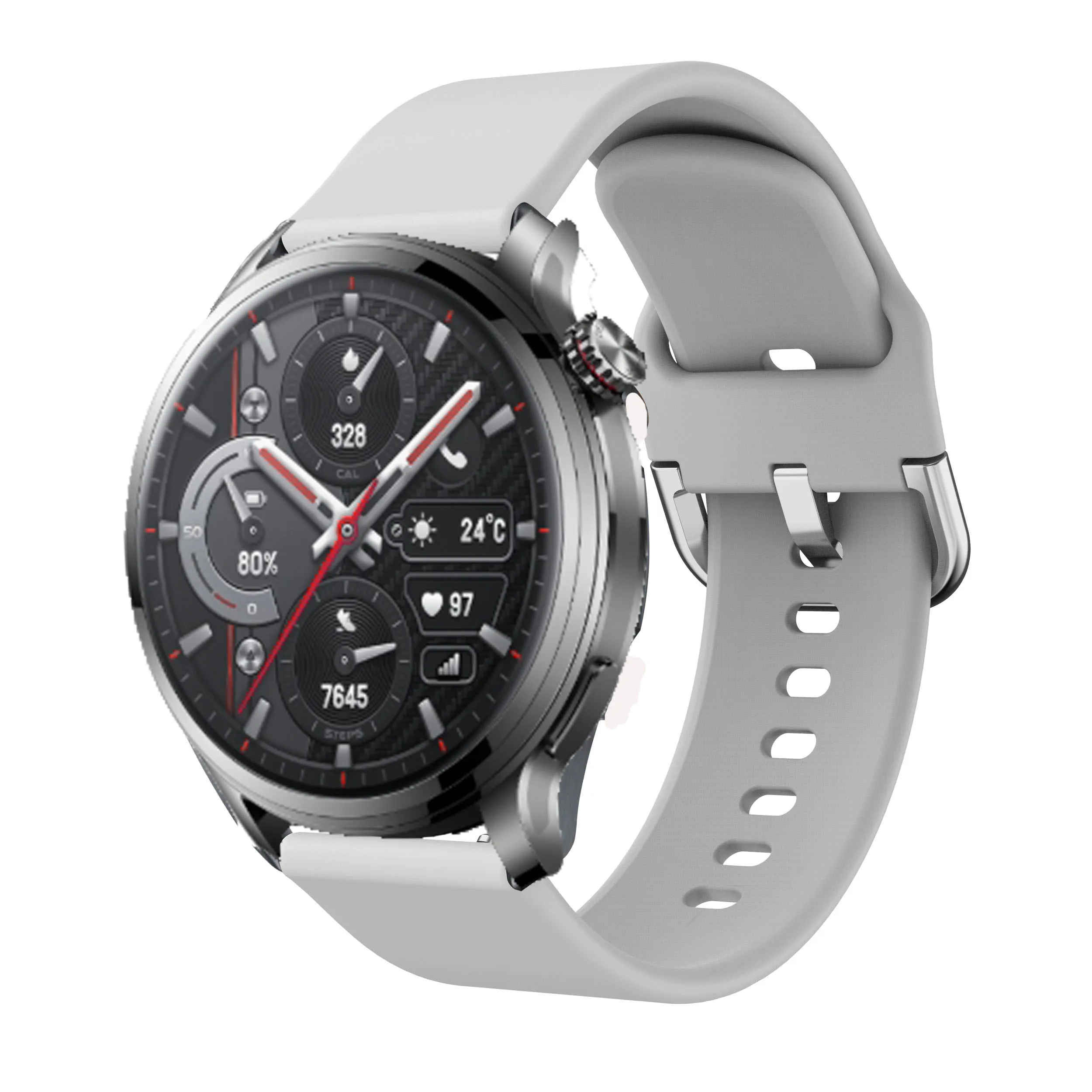 Correa de reloj de tela impresa de 22mm para HONOR Watch 4 Pro/GS 3/GS Pro, correa de cuero de repuesto, accesorios de pulsera