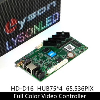 Placa de Control inalámbrica Huidu HD-D16 WIFI para pantalla de pancarta a todo Color P4 P5 P6 P8 P10