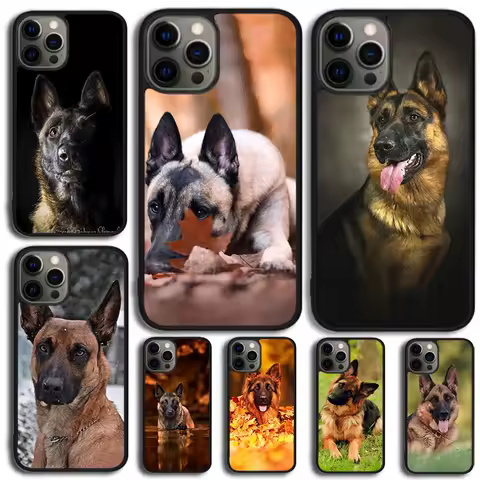Belgian Malinois Puppy Dog Phone Case For Samsung Galaxy S10 S22 S23 S24 Note 10 20 Lite S20 Plus S21 Ultra Back Cover