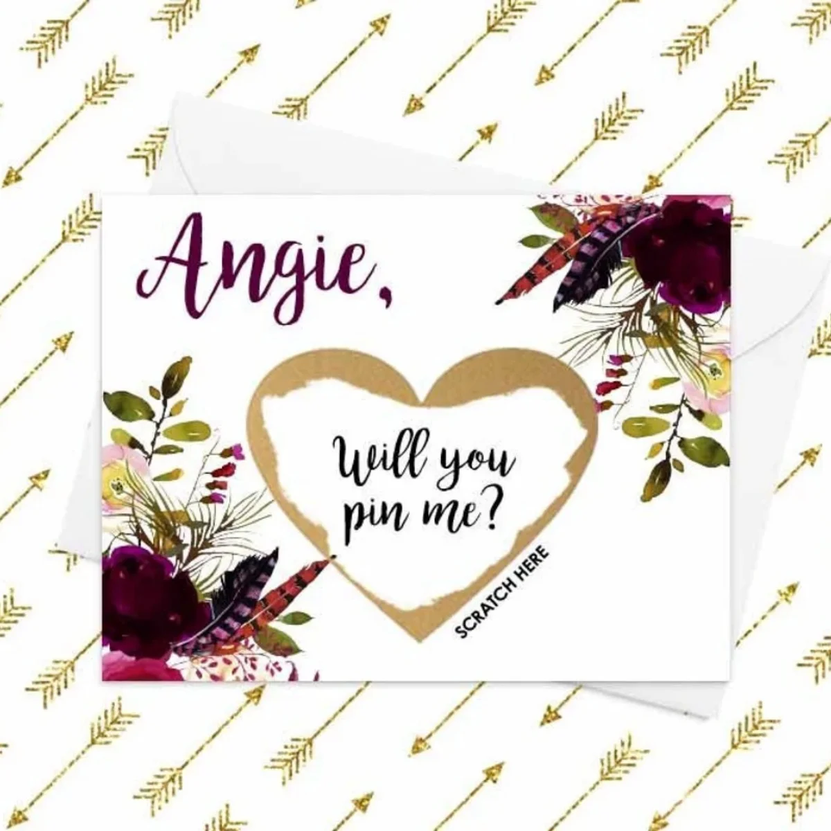 Will You Pin Me Scratch Off Card Nurse Pinning Ceremony Gift Nursing Graduation Mentor Proposal Card