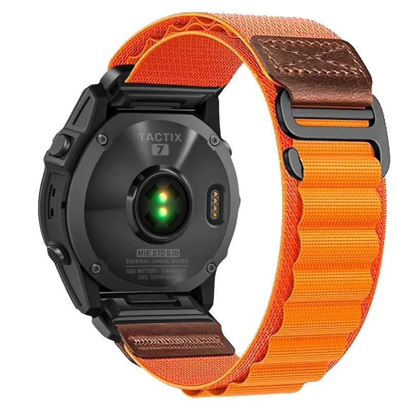 Quick Release 20/22/26mm Alpine Nylon Strap For Garmin Fenix 9 9 Pro Quatix 8 51/47/43mm Sports Bracelet For Garmin 970 965 955