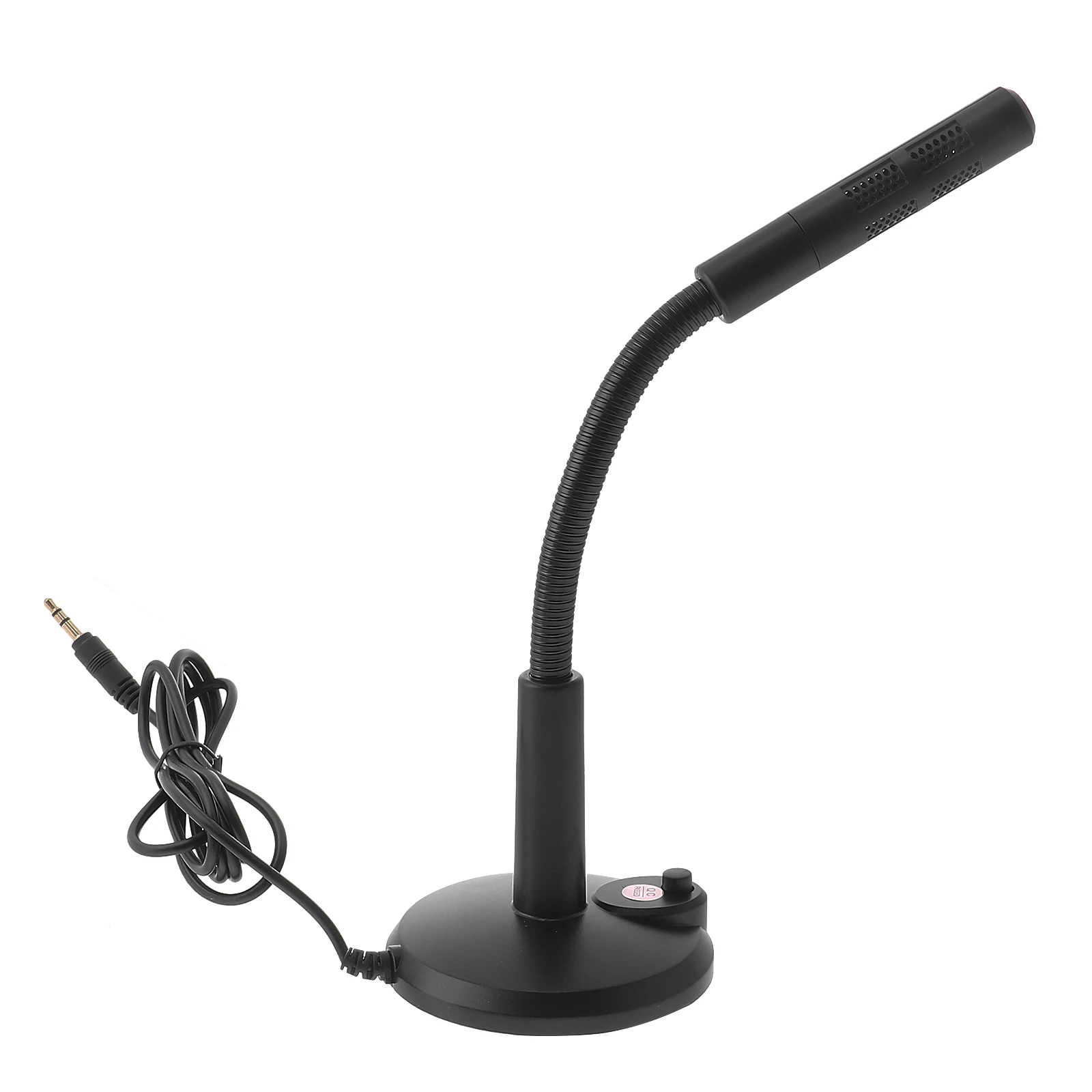 

Plastic Microphone Base Durable Lightweight Adjustment Game Chat Live Streaming Singing 35mm Interface