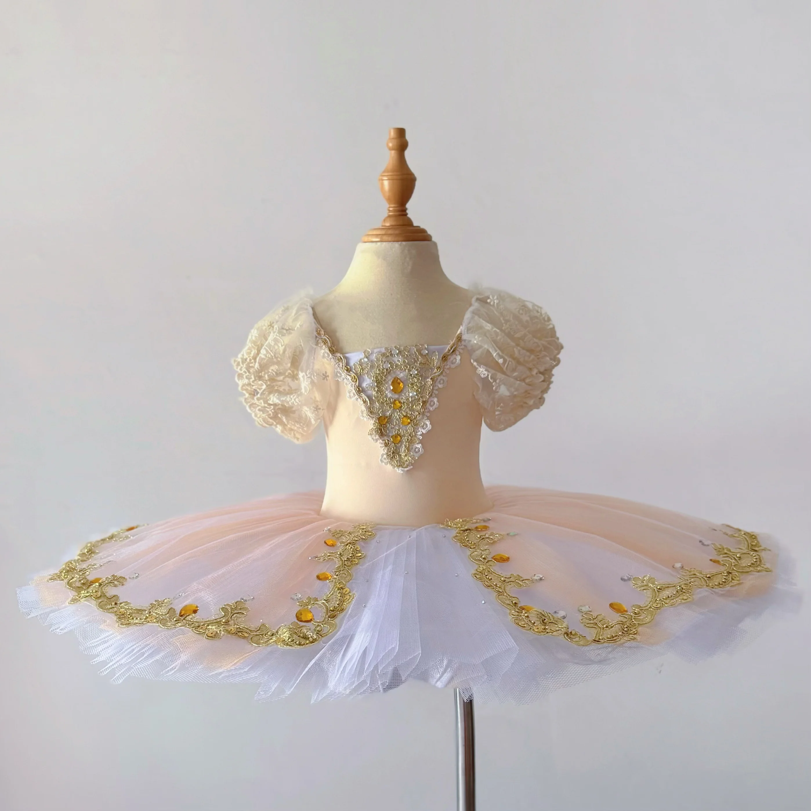 

Professional Ballet Dance Tutu Ruffle Edges Classic Ballet Tutu Dress for Girls & Women Performance