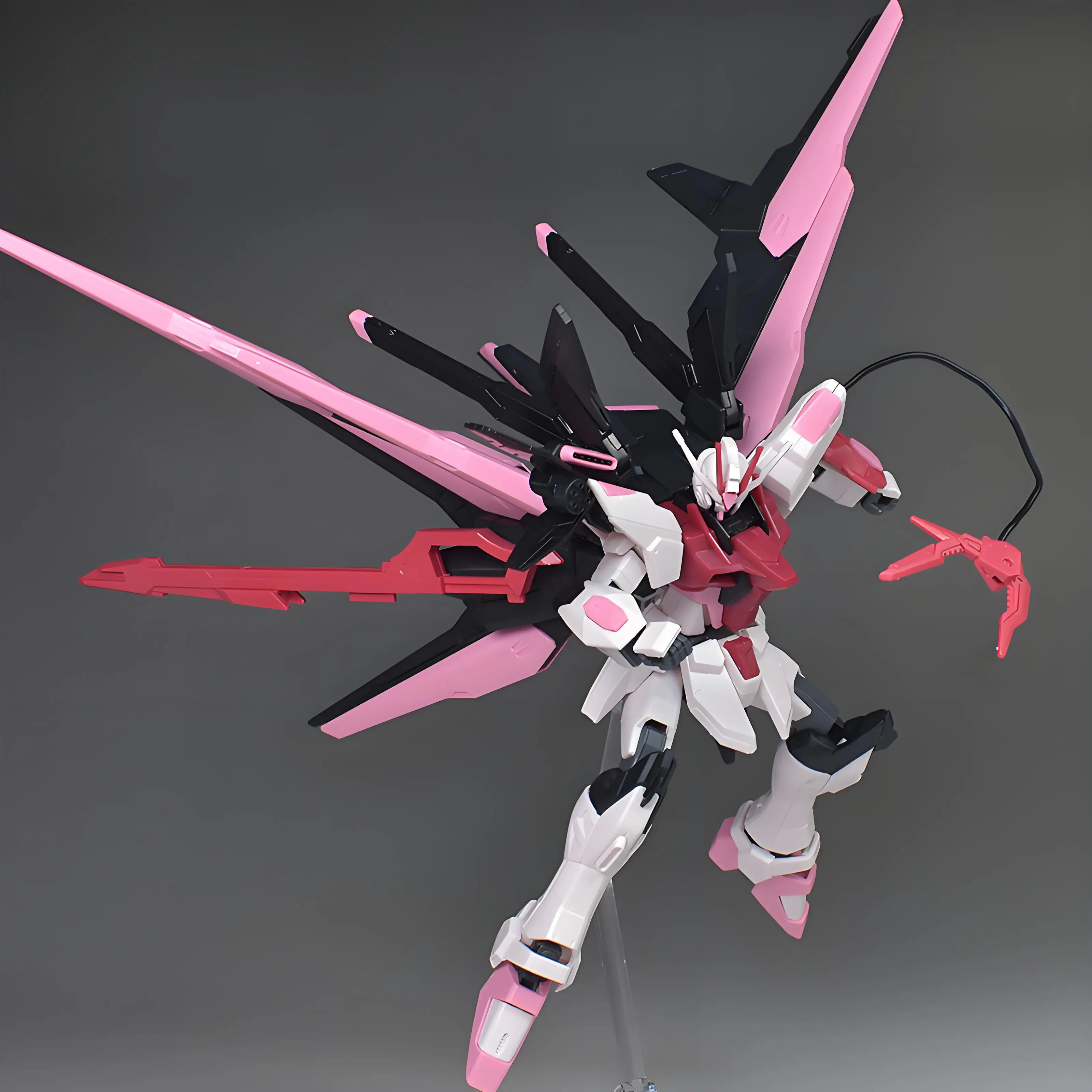 بانداي جاندام أطقم منمذجة HG الكمال سترايك الحرية روج البدلة المتنقلة Gunpla عمل أرقام اللعب تحصيل الهدايا للأطفال #6