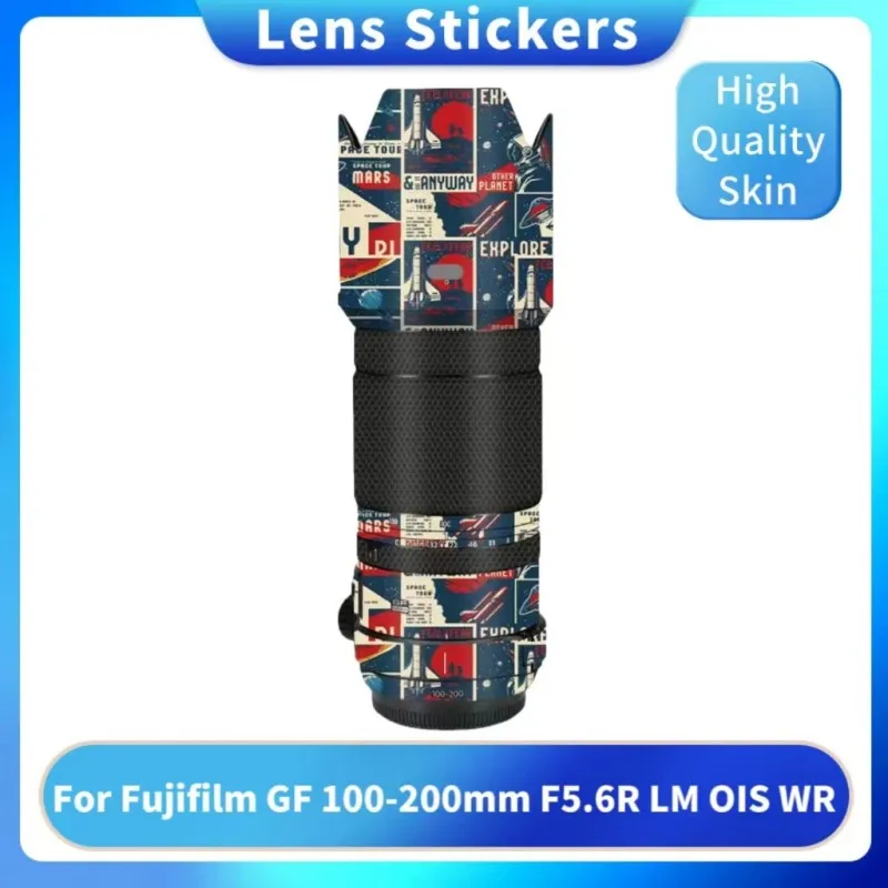 

For Fuji Fujifilm GF 100-200mm F5.6 R LM OIS WR Anti-Scratch Camera Sticker Coat Wrap Protective Film Body Protector Skin