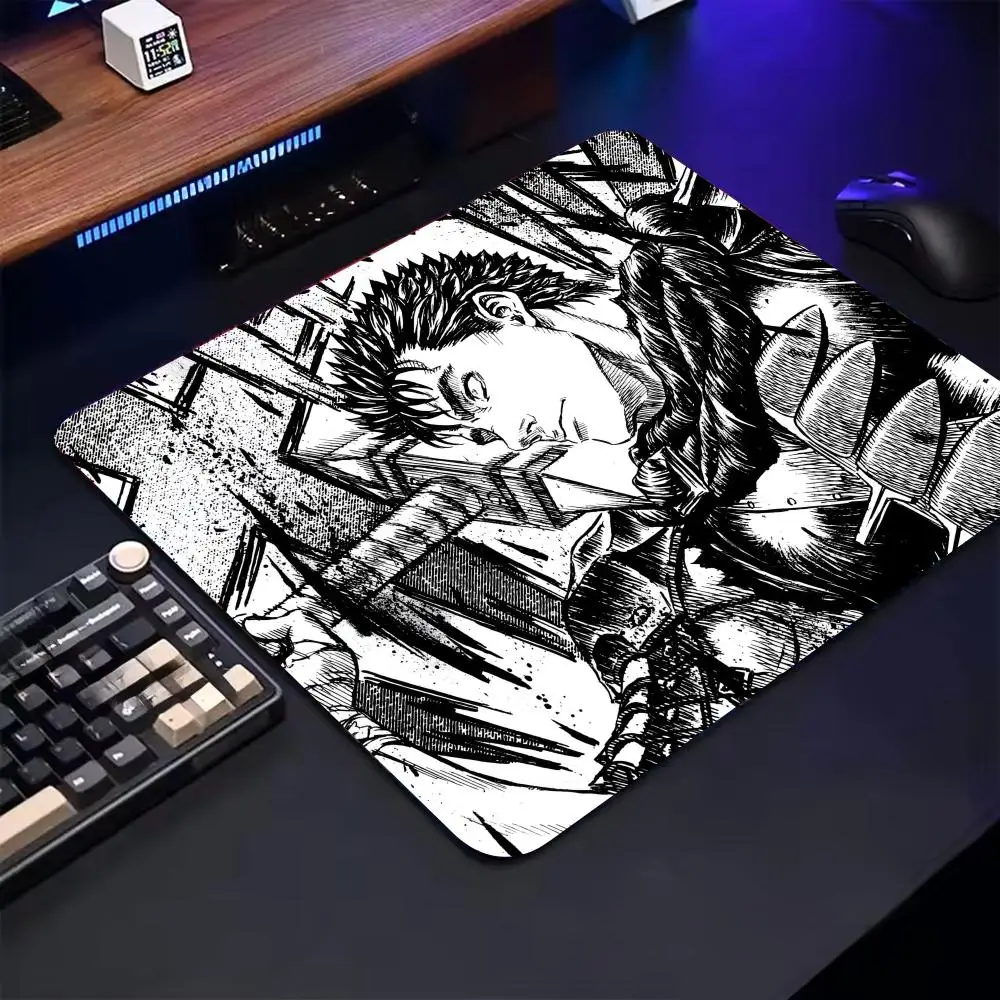 

M-NTR B-BerserkS коврик для мыши мультяшный резиновый маленький коврик для мыши настольный компьютер офисная клавиатура киберспорт ROGs игра