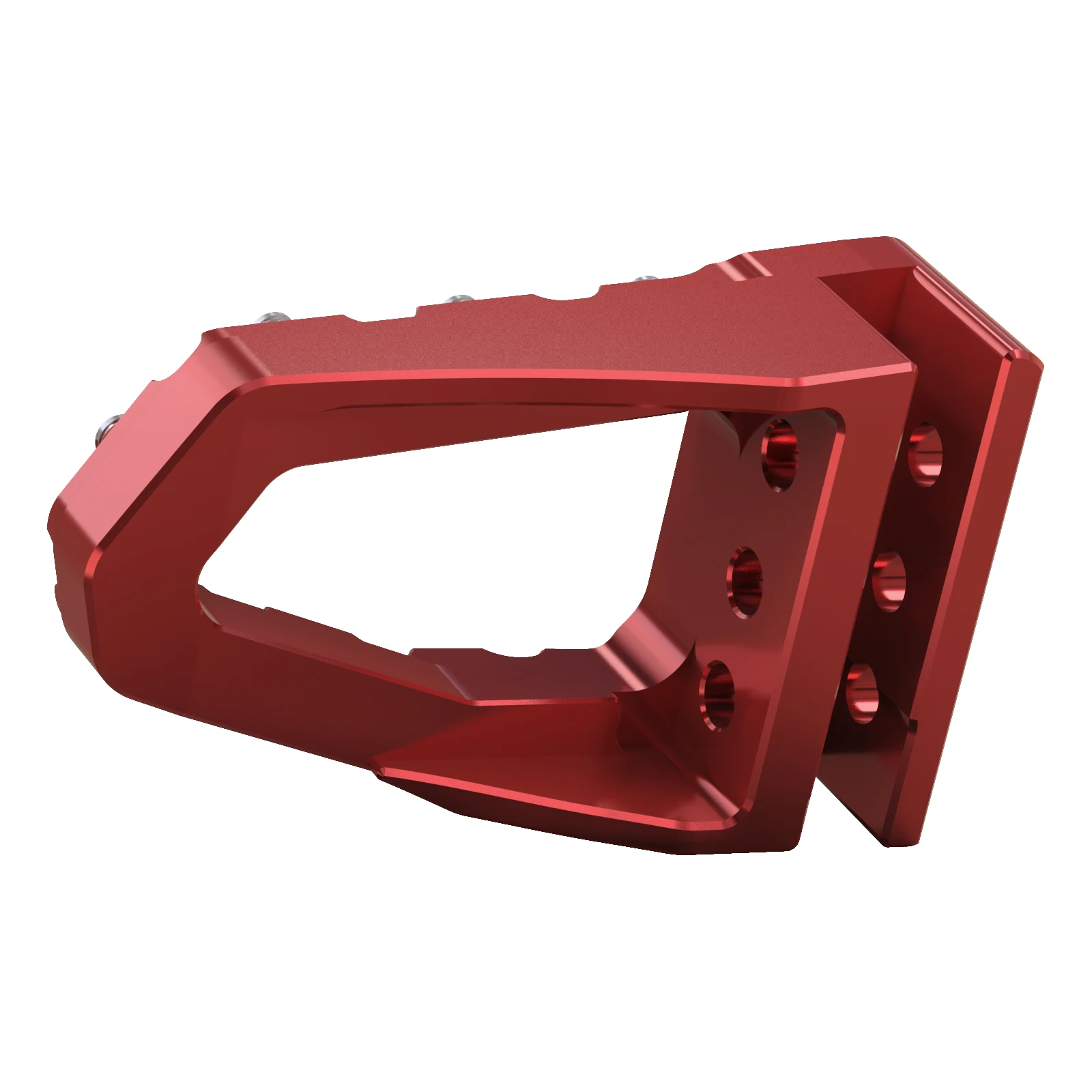 NICECNC Für Honda TRX450R 2006-2009 Hinterradbremspedalspitze für Honda TRX450ER Aluminium verbreitertes, rutschfestes, verstellbares ATV-Zubehör – Detail 13
