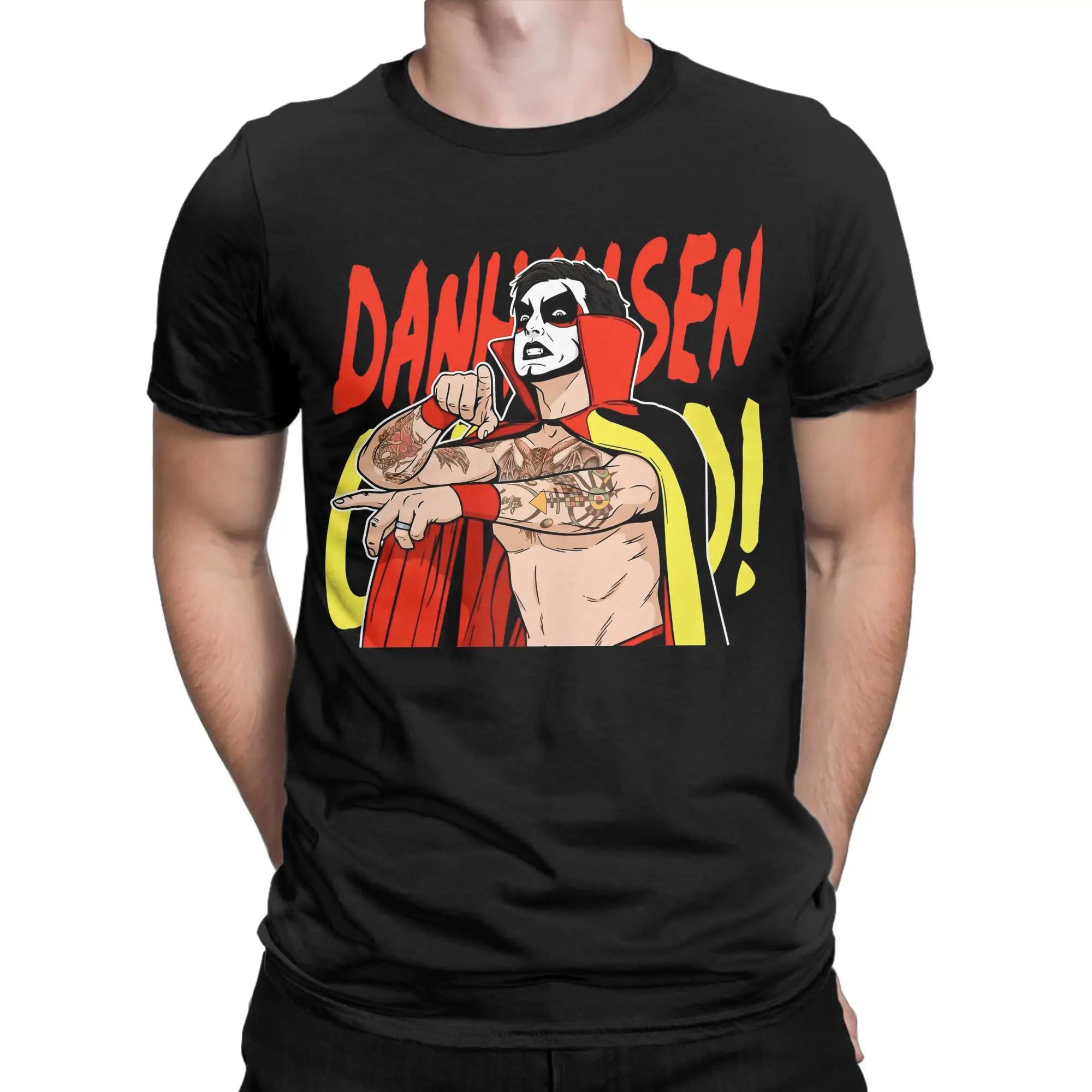 Camisetas Danhausen Very Nice Very Evil para hombre, camiseta de algodón impresionante, camisetas de manga corta con cuello redondo, ropa Idea de regalo