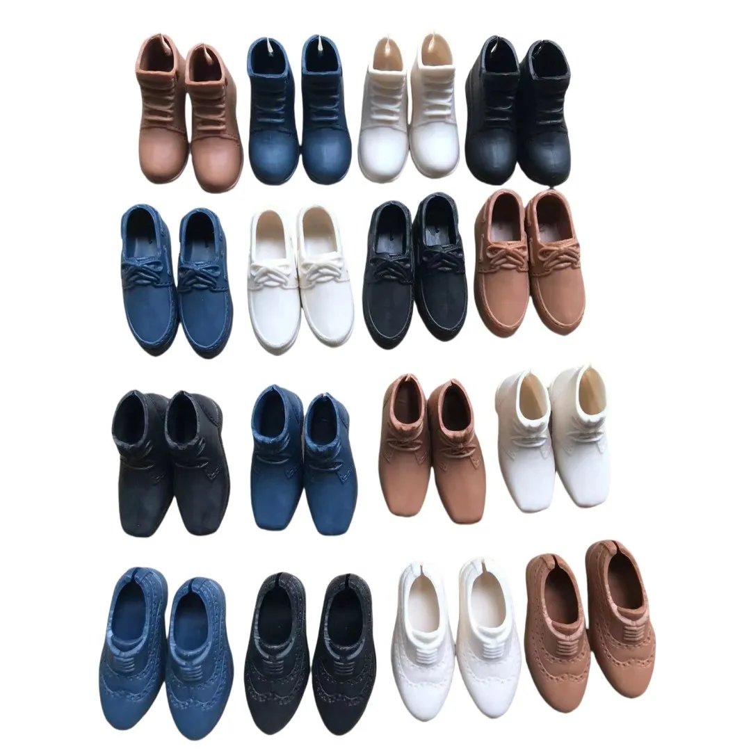 Chinese Brand Prince Male Doll Shoes Boots Sandals Fashion 1/6 Male Doll Decors Parts Kids Doll Accessories