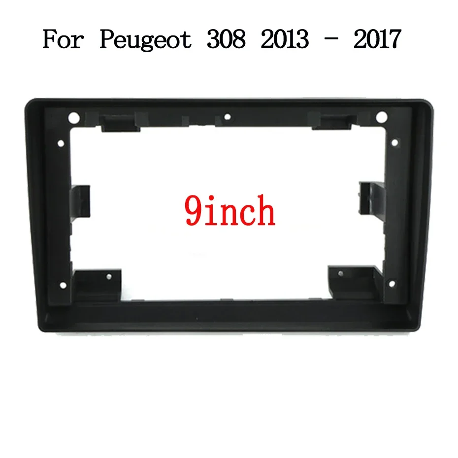 

1din 2din автомобильная рамка для радиоприемника адаптер для Peugeot 308 SW 308 308s T9 2013-2020 9-дюймовый автомобильный радиоприемник с большим экраном Dask Kit Fascia