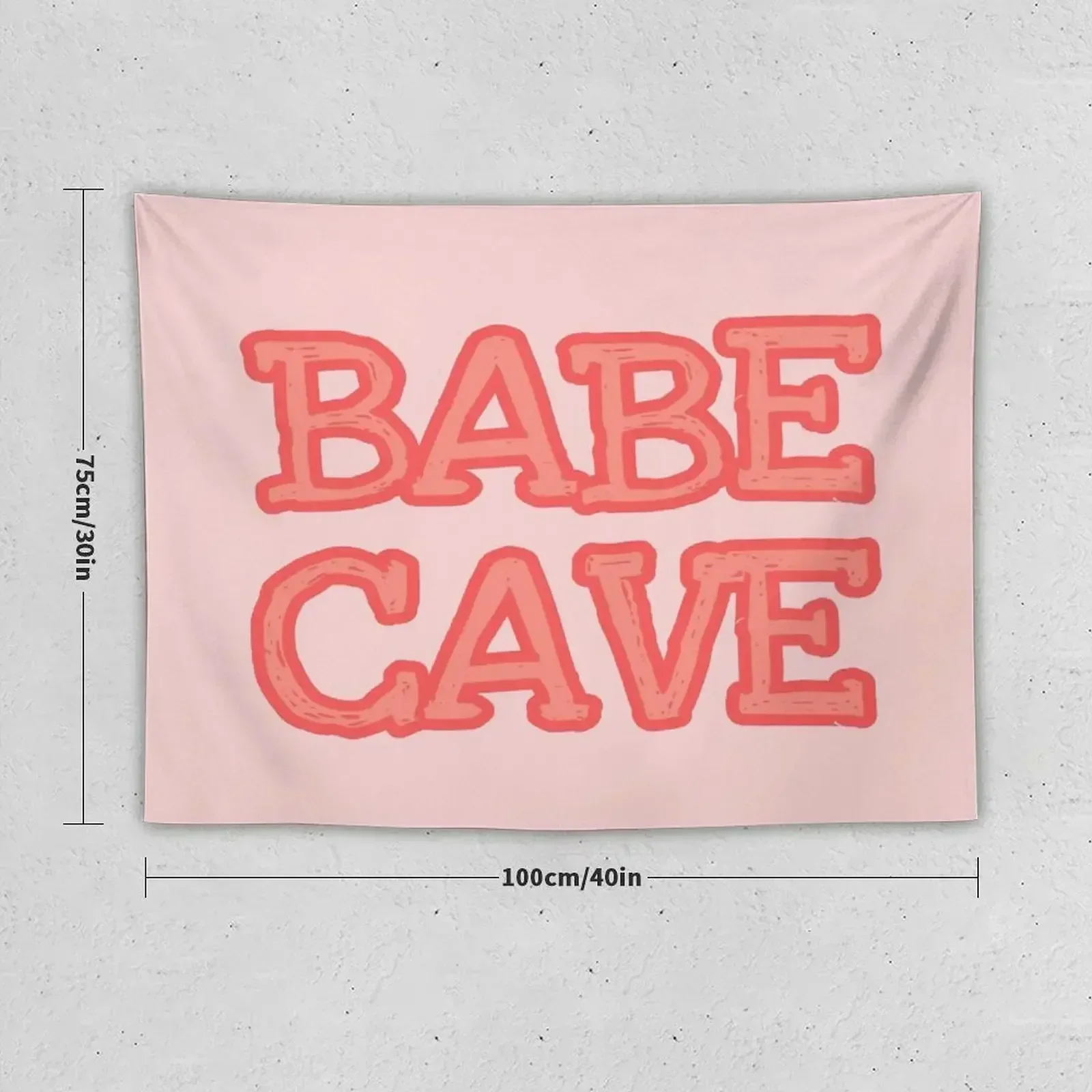 Babe Cave Tapestry Aesthetic Room Decor Korean Home Decor Accessories Room Decoration Aesthetic Wall Hanging Wall Tapestry