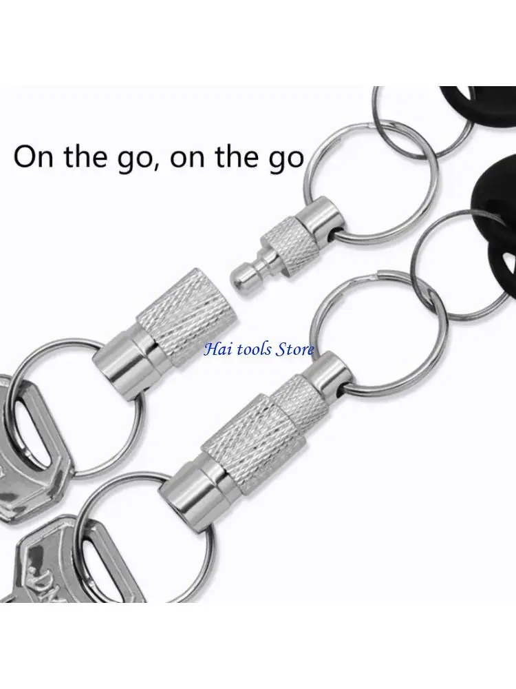 

X37E Модернизированные быстроразъемные брелки, съемные раздвижные брелоки для ключей Брелки с защелками LockHolder Удобные