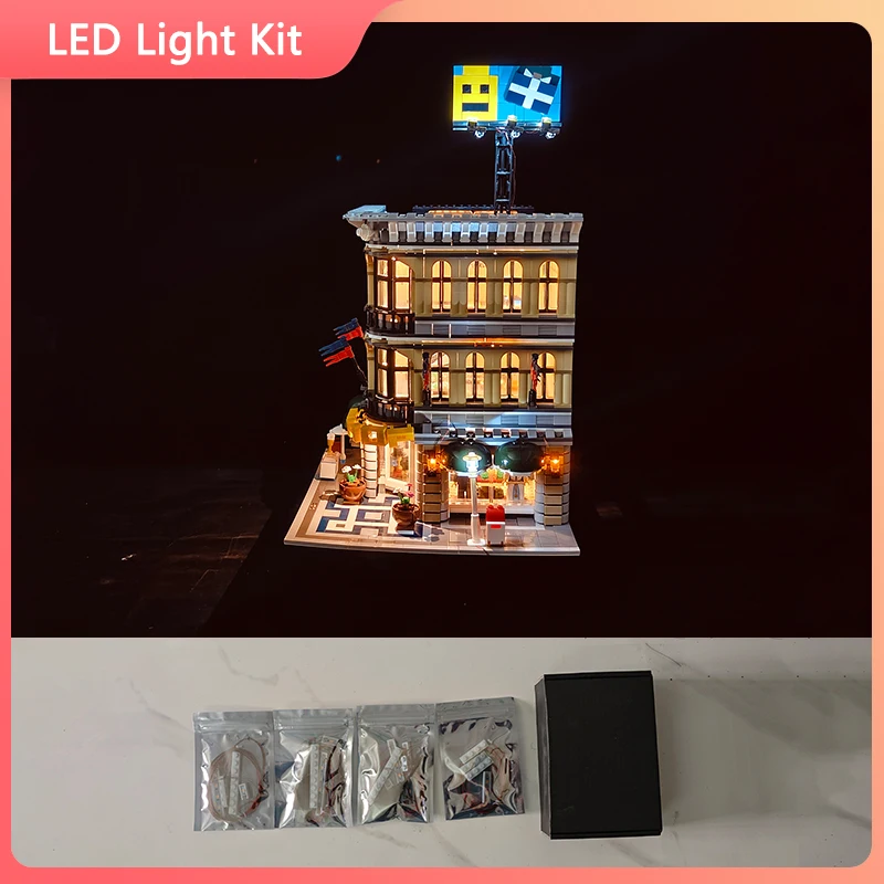 Light Kit For 10211 Grand Emporium Model DIY Toys （Only Lighting Set Not Included Building Blocks）