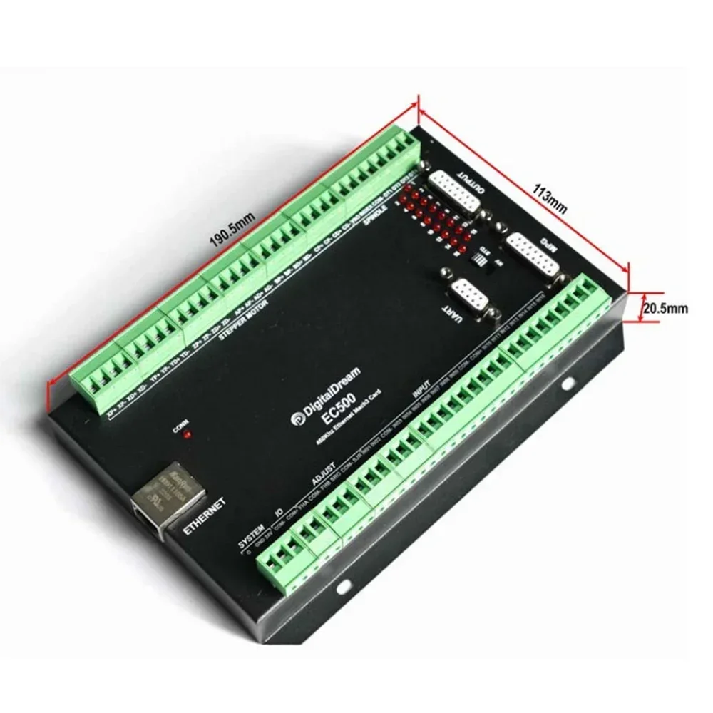 

CNC Ethernet EC500 3/4/5/6 Axis upgrade Mach3 USB Motion Controller Control Card for milling machine