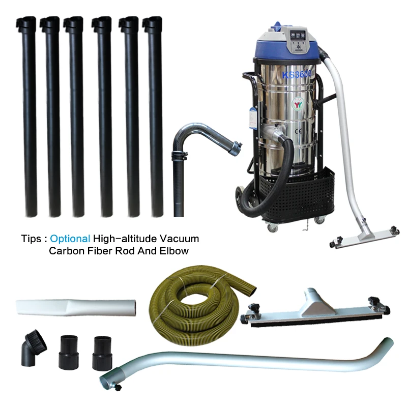 KS3600 Premium Vacuum with Automatic Dust - Dumping System Heavy Duty Industrial Vacuum Cleaner