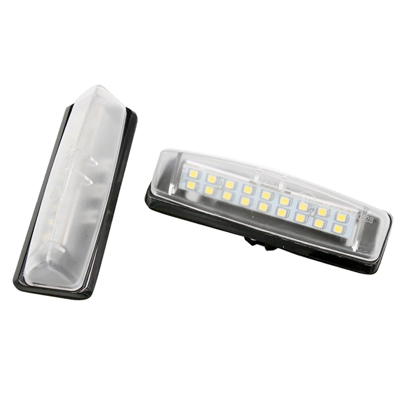 Car LED License Plate Number Light for Toyota Camry/Aurion Avensis Echo for Mitsubishi Colt Plus Grandis for Lexus Is200/300