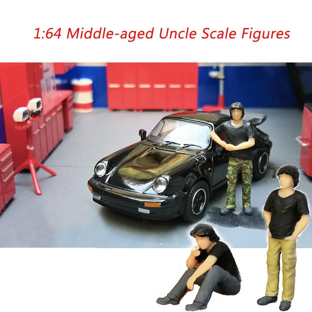 1/64 Miniatuur Model Scenario Beeldje Speelgoed Gebouw Diorama Accessoire