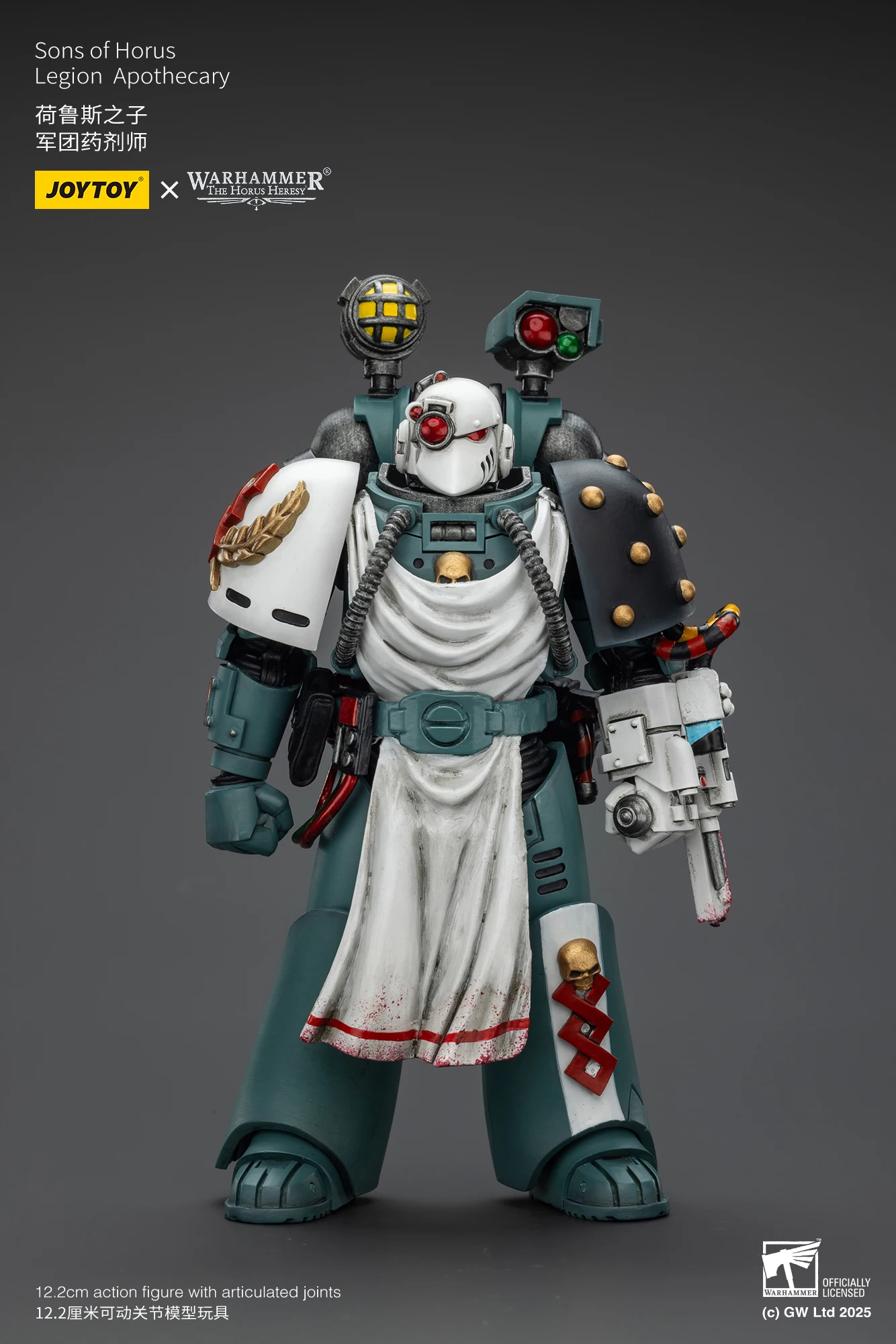 

JOYTOY Warhammer "The Horus Heresy" Sons of Horus Legion Apothecary Action Figures Original Model Doll Decoration Gift Toys