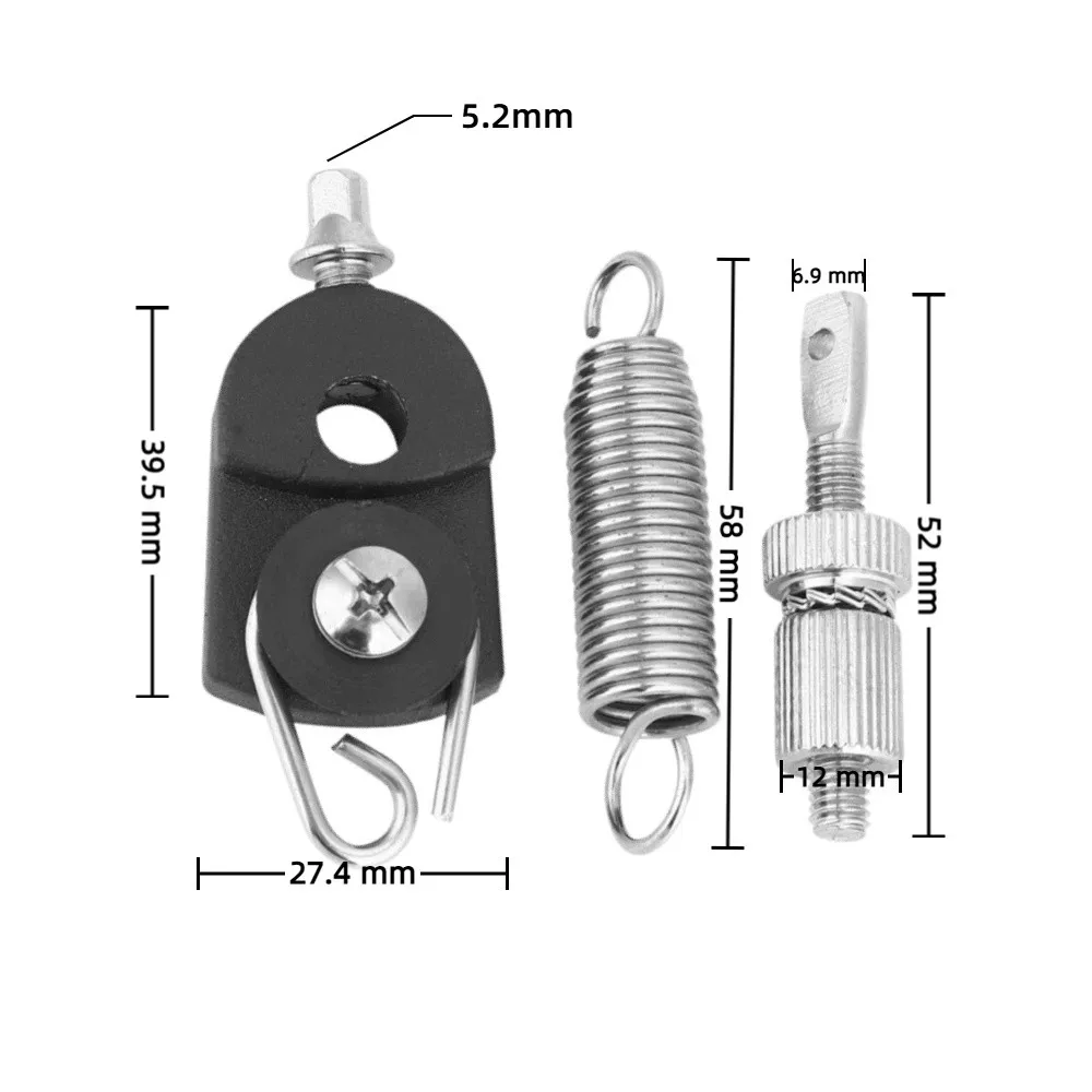 ​Tension Spring Drum Foot Pedal Parts ​Hook Tensioner ​Foot Pedal Kit​ ​Drum Pedal Tensioner ​Drum Set Hardware​ view 6