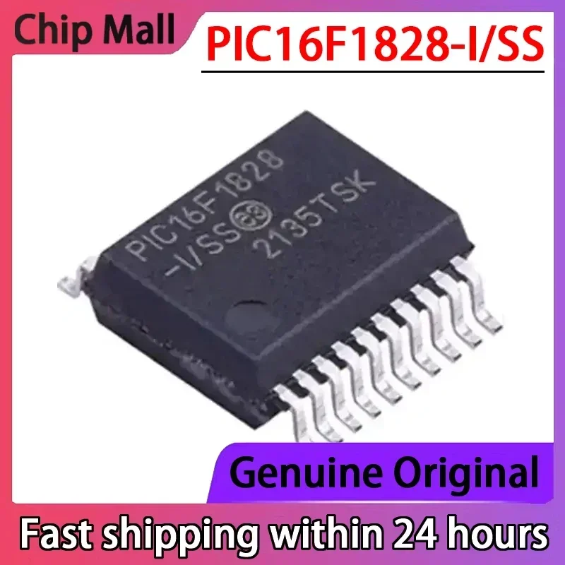

Чип микроконтроллера PIC16F1828-I/SS SSOP20