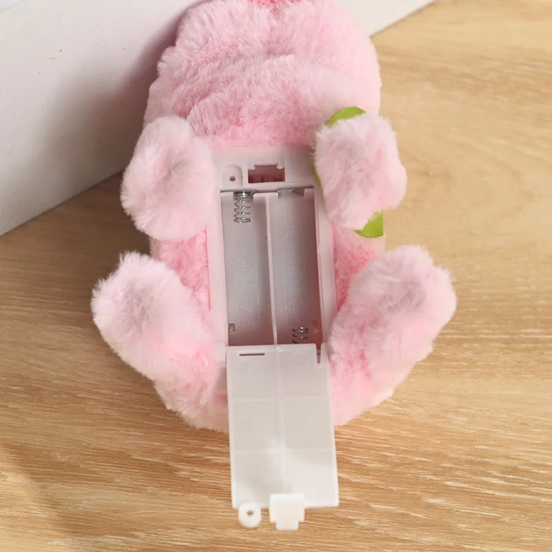 จําลองไฟฟ้าตุ๊กตา Capibala ตุ๊กตาเดินเสียงสัตว์เลี้ยงอิเล็กทรอนิกส์ของเล่นเด็ก Sensory การฝึกอบรมน่ารักและขี้เล่นการออกแบบ