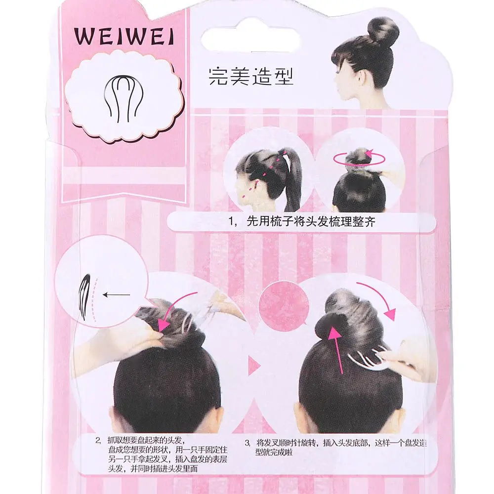 Black Natural Volume Hair Bangs Hairpin Invisible Hair Bun Clip Fluffy Hair Pad Puff Hair Cushion Sponge BB Hair Clip