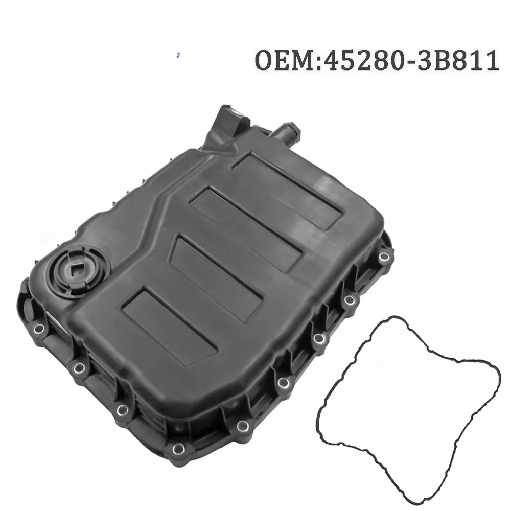 

Cubierta cuerpo válvula original OE: 45280-3B811, aceite transmisión para Hyundai Tucson Sonata 2011-2015 Kia Forte Optima, 2