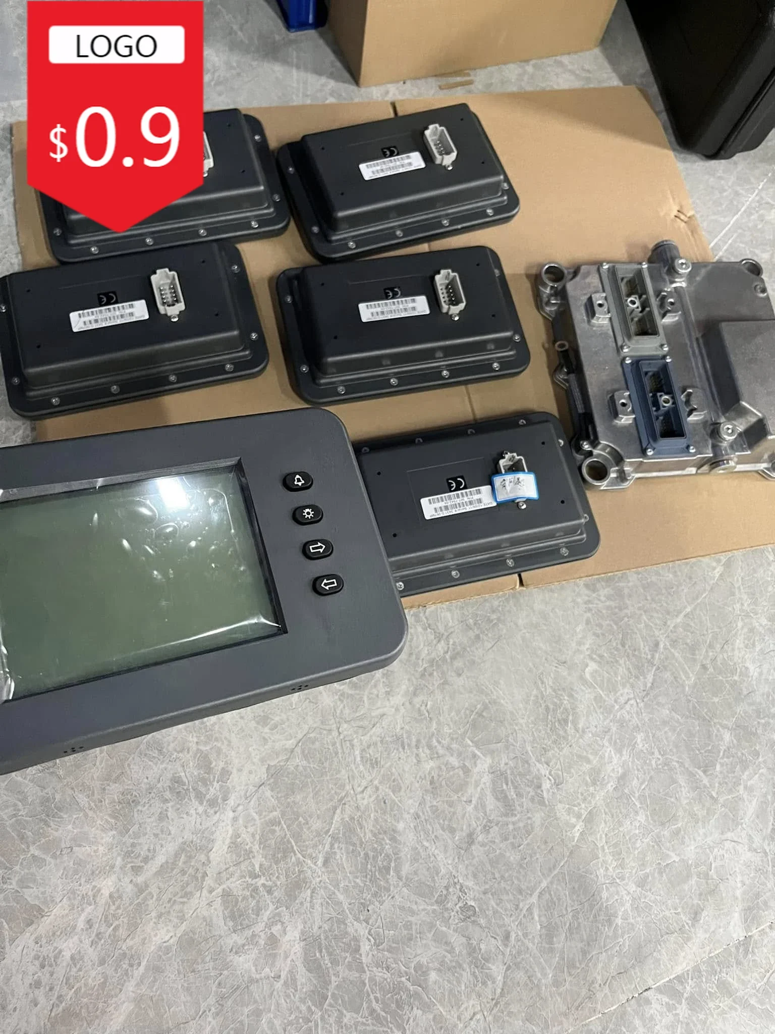 

3077542 3077541 307-7542 307-7541 C7 C9 Marine LCD Monitoring Display Instrument Panel for CATEngines 259-170 267-8623 459-1665