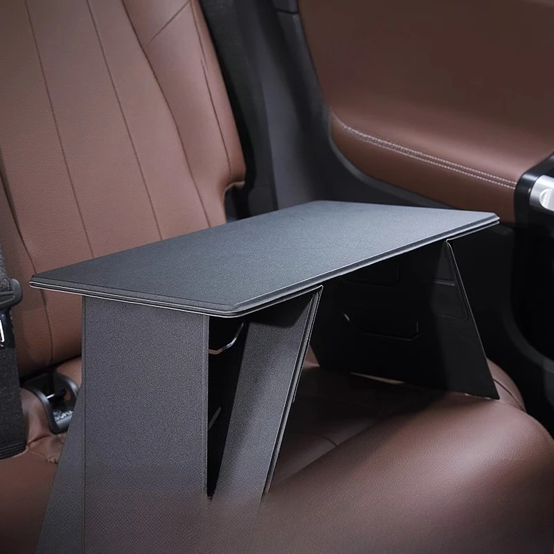 Escritorio plegable ligero para ordenador portátil para cama, mesa con bandeja ajustable portátil, soporte delgado para portátil para uso en sofá, estación de trabajo que ahorra espacio