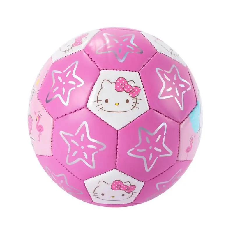 سانريو مرحبا كيتي الكرتون لطيف طالب الكرة الإبداعية Kawaii للجنسين حجم 3 حجم 4 لعبة كرة القدم أنيمي البضائع هدية بالجملة