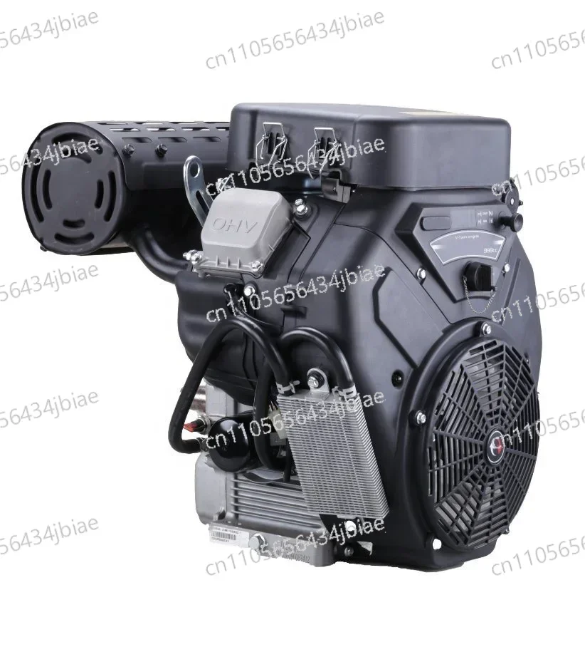 35HP V-Twin Cylinder Low Profile Air Cleaner  Engine With