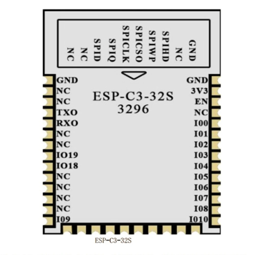 ESP32-C3 ESP32 ESP C3 32S 2.4GHz Mini WiFi BLE 5.0 Dual-Mode Wireless Module ESP32-C3-32S(4M)