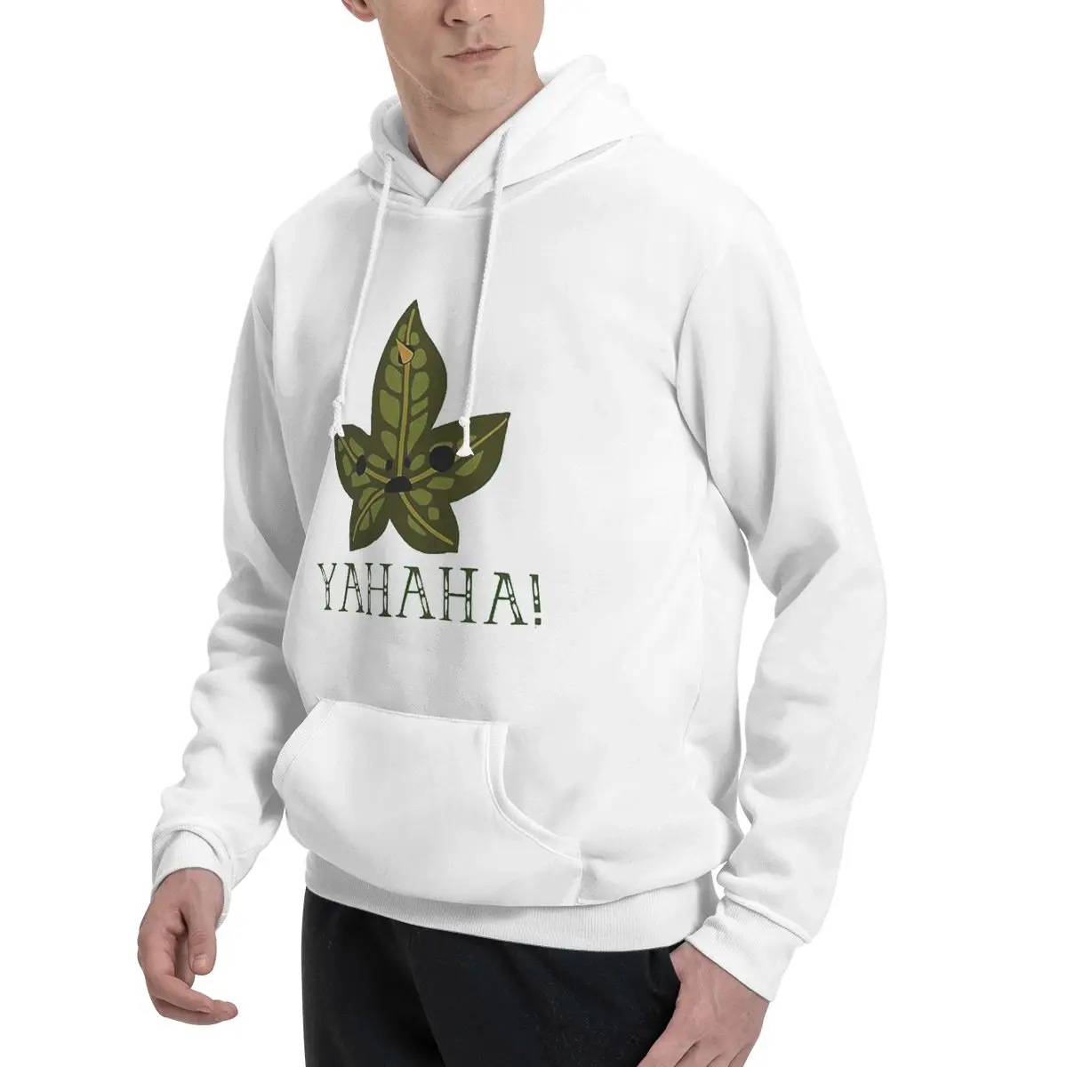 سترة Yahaha Korok بغطاء للرأس للرجال والنساء كاجوال بلوفر أنيق بأكمام طويلة ملابس الشارع للخريف والشتاء