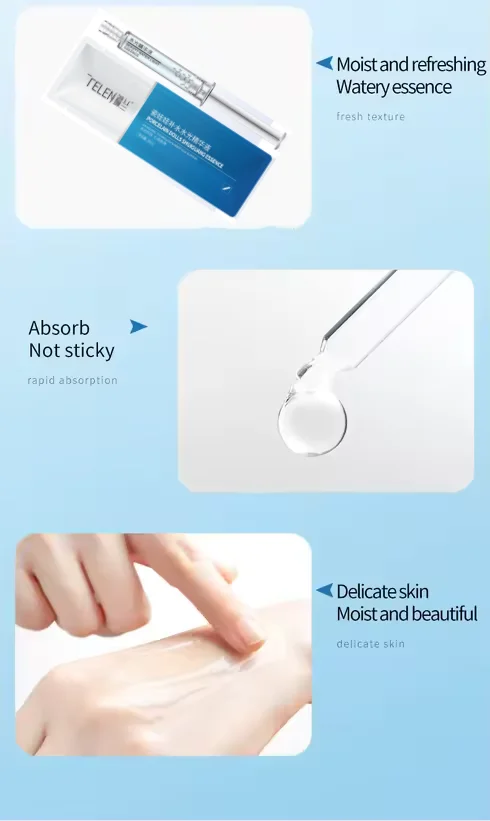 Hyaluronic acid base solution smearing type aqua essence brightening anti wrinkle facial essence skin care product
