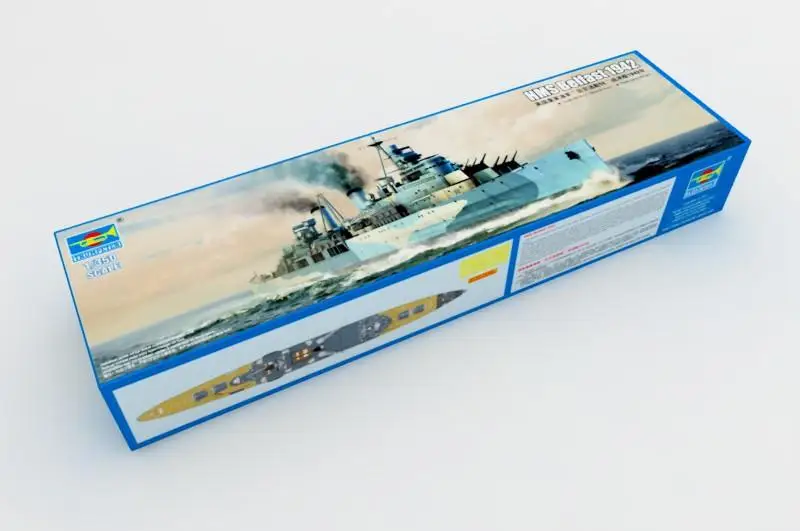 Trumpeter 05334 1/350 مقياس البحرية الملكي ضوء كروزر HMS بلفاست 1942 أطقم منمذجة