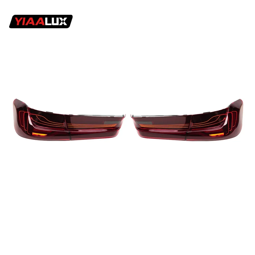 Modified To M4 CSL LED Taillight Tail Light For BMW 3 Series G20 G80 320i 2019 + Taillight Assembly G80 LCI Rear Lights
